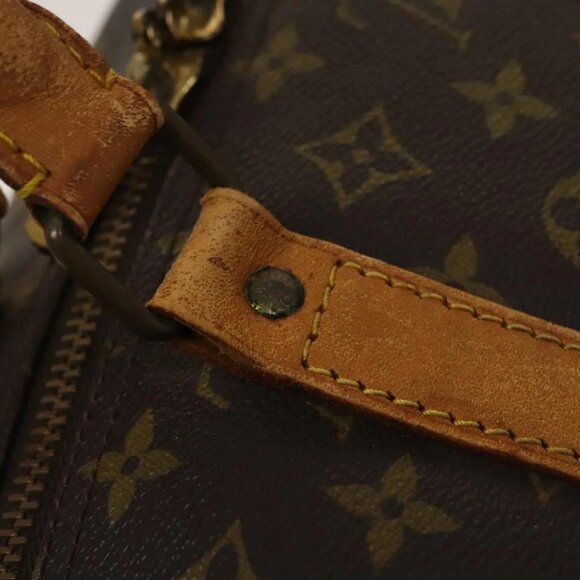LOUIS VUITTON Monogram Keepall Bandouliere 60 Boston Bag M41412 LV Auth 120998 - Picture 11 of 16